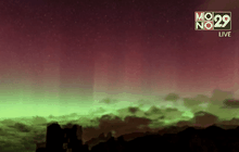 แสงออโรราในสหราชอาณาจักร