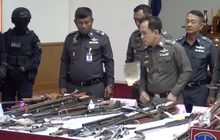 ตำรวจภูธรภาค 6 แถลงผลกวาดล้างอาชญากรรม