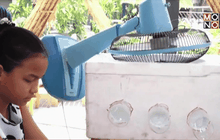 แอร์ประดิษฐ์คลายร้อน จ.พิษณุโลก