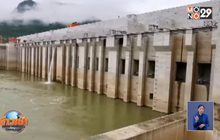 ระดับน้ำโขงแห้งหลังเขื่อนไซยะบุรีผลิตไฟฟ้า