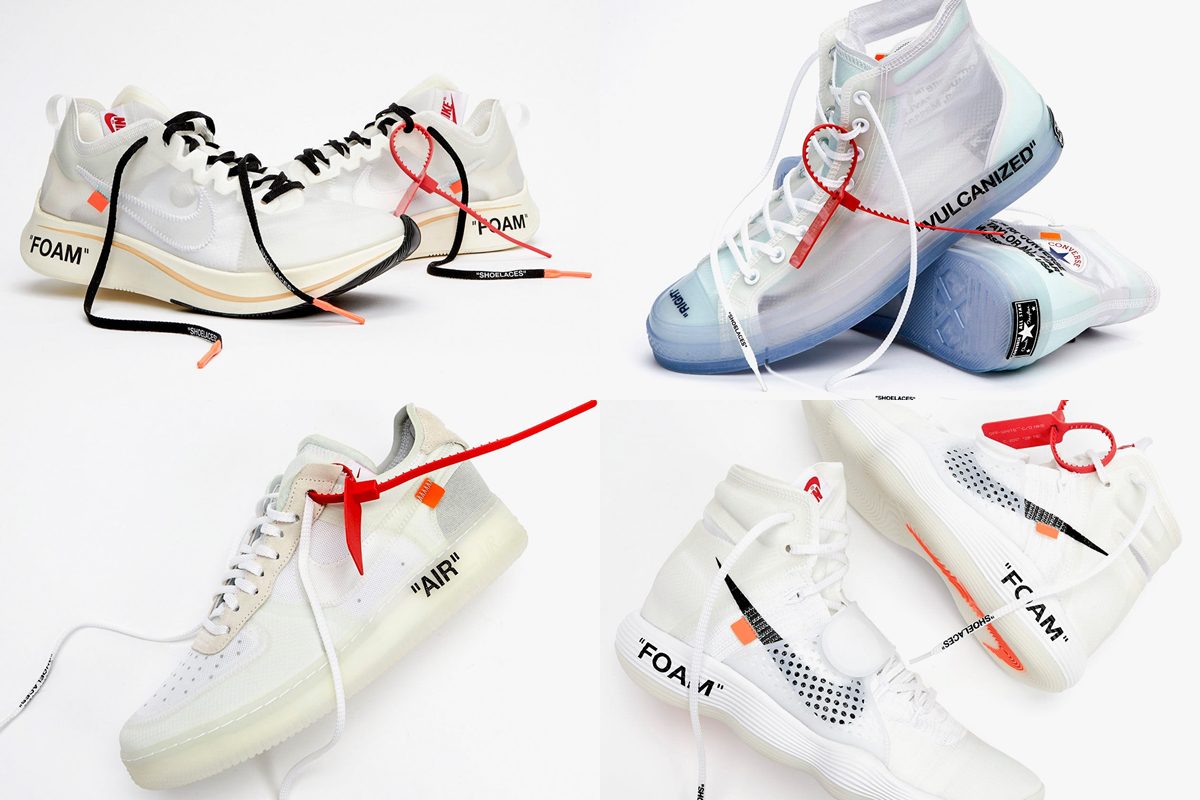 Air Force 1 Low, Zoom Fly SP, React Hyperdunk 2017, Air Max 97