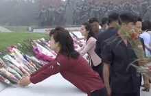ชาวเกาหลีเหนือฉลองวันก่อตั้งประเทศ