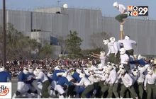 ​การแข่งขันเก่าแก่สุดแปลก “โค่นเสา” ในญี่ปุ่น