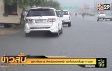 อุตุฯ เตือน 55 จังหวัดเจอฝนหนัก ภาคใต้อ่วมคลื่นสูง 4 เมตร