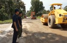ชาวสุไหงปาดี รวบรวมเงินซ่อมแซมถนน ถวายเป็นพระราชกุศล