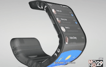 Lenovo อวดโฉมสมาร์ทโฟนและแท็บเล็ตโค้งงอได้