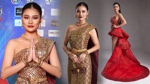 มิลค์ ภัทลดา เปิดตัวชุดประจำชาติ และ ชุดราตรี ไปประกวดเวทีโลก มิสเวิลด์ 2017