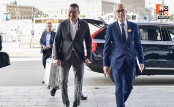 “มาริษ” เยือนสวีเดน เป็นสักขีพยานซื้อเครื่องบินรบ “Grippen” – เปิดหลักฐานแจงยุโรป ยัน ไทยใช้กำลังสมส่วนป้องกันตัวเอง