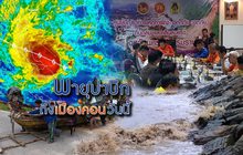 พายุปาบึกถึงเมืองคอนวันนี้ 04-01-62