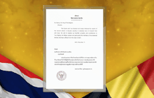 ในหลวง-พระราชินี มีพระราชสาส์นแสดงความเสียพระราชหฤทัย ไปยังกษัตริย์เบลเยียม