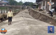 นครศรีฯ แล้งนานนับเดือนตลิ่งทรุด