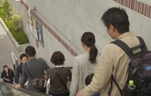 ญี่ปุ่นเปิดสอนหลักการใช้บันไดเลื่อน