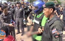 คุมตัว 2 มือโยนระเบิดงานวัดทำแผนฯ หวิดโดนรุมประชาทัณฑ์