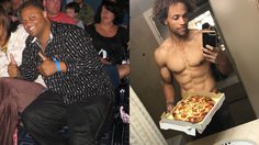 หนุ่มอ้วนลดน้ำหนัก 22 กิโลกรัมใน 2 ปี ทั้งๆ ที่ยังกินพิซซ่าได้ทุกวัน