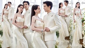 ส่องภาพเบื้องหลังชุดแต่งงานไทยประยุกต์ คู่บ่าวสาว ใหม่ ดาวิกา-เต๋อ ฉันทวิชช์