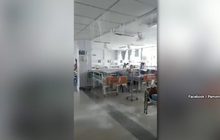 รพ.เพชรบูรณ์ น้ำรั่วทะลักห้องพักผู้ป่วย