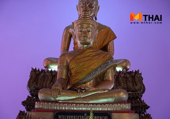 กราบพระพุทธบรมไตรโลกนาถ วัดราชประดิษฐาน อยุธยา วัดสำคัญกรุงศรีฯ