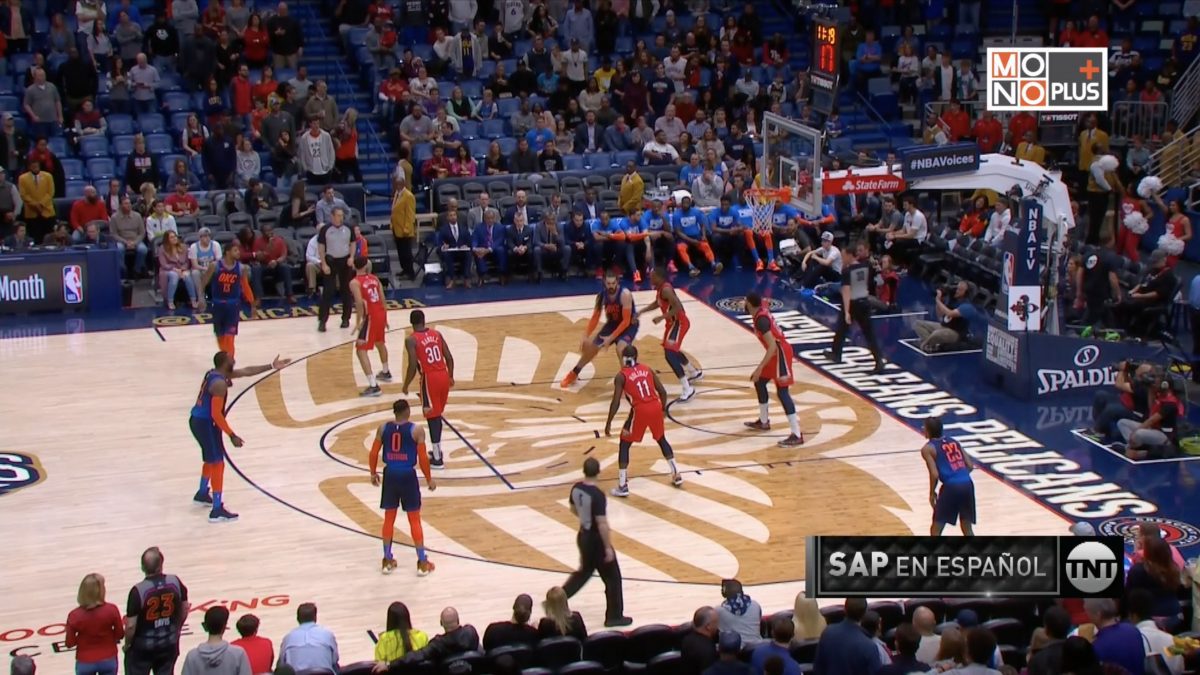 [Highlight] Oklahoma City Thunder VS. New Orleans Pelicans