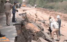 ภัยแล้งทำถนนทรุดเพิ่มหลายจังหวัด