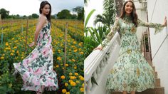 ญาญ่า อุรัสยา ปรับลุคให้เป็นสาวคูล ที่ดูสดใส ด้วยเสื้อผ้าลายดอก