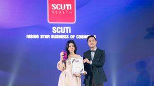 ผู้บริหารแบรนด์ SCUTi คว้ารางวัลในงาน “THBA 2024 : THAILAND HEALTH AND BEAUTY AWARDS 2024” ณ EnCo Terminal