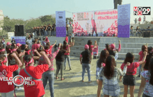 ฟิลิปปินส์จัดกิจกรรมเต้นหยุดความรุนแรงต่อสตรี