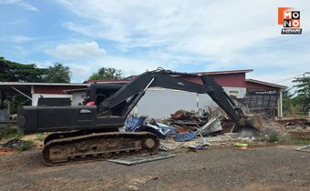 ทภ. 1 เผย ชายแดนสระแก้วยังปกติ เร่งเก็บกู้ระเบิดบ้านหนองจาน-รื้อทำลายที่พักทหารเขมร 2 หลัง