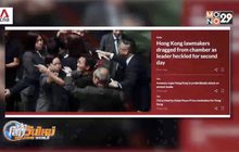 สภาฮ่องกงป่วน 2 วันติด เหตุต่อต้านผู้นำ