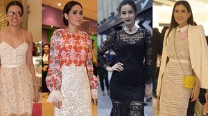 หวานได้แต่ไม่เลี่ยน ชุดเดรสลูกไม้  ไอเทมทูอินวัน หวานก็ดี เซ็กซี่ก็แซ่บ!!!