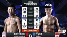 คู่ที่ 1 Super Fight รถถัง จิตรเมืองนนท์ VS. หยางหมิง
