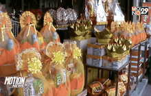 ร้านจำหน่ายเครื่องสังฆภัณฑ์ เงียบเหงา