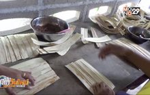 นวัตกรรมจานใบจาก ลดขยะรักษาสิ่งแวดล้อม