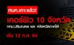 ศบค. แถลงรายละเอียด มาตรการคุมเข้ม 10 จังหวัด เคอร์ฟิว 21.00-04.00น. เริ่มวันที่ 12 กรกฎาคม