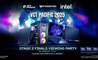 Predator x Intel เปิดแคมเปญใหญ่! พาแฟน VALORANT บินลัดฟ้าเชียร์ VCT 2025 PACIFIC Stage 2 รอบไฟนอลที่ญี่ปุ่น
