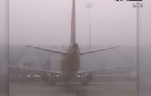 ท่าอากาศยานในจีนเผชิญหมอกหนาจัด