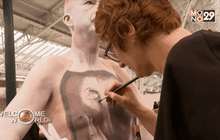 “อลิซในแดนมหัศจรรย์” ผ่านศิลปะบอดี้เพนต์