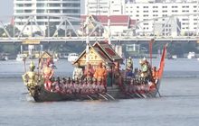 ประชาชนชื่นชมซ้อมใหญ่ครั้งที่ 2 ขบวนเรือพระราชพิธีฯ