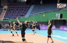 วอลเลย์บอลสาวไทยฝึกซ้อมเตรียมสู้ศึกชิงแชมป์เอเชีย 2019