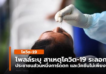 นิด้าโพลล์ – โพลล์ระบุ โควิด-19 รอบนี้ เพราะปชช.การ์ด และวัคซีนไม่พอ