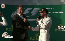 “แฮมิลตัน” ปลื้ม “คนเหล็ก” ร่วมฉลองประเดิมชัย F1