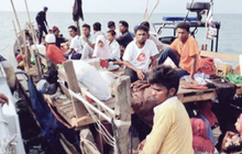 มาเลเซียสกัดจับเรือผู้อพยพโรฮีนจา