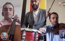 วงออร์เคสตราฝรั่งเศสเล่นเพลงผ่านออนไลน์ช่วงล็อกดาวน์