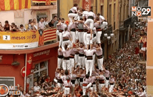 หอคอยมนุษย์ในเทศกาลนักบุญแห่งสเปน