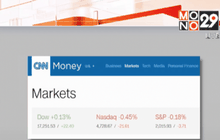 ดัชนีดาวโจนส์ปิดบวก 22.40 จุด