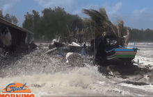 ชายฝั่งอ่าวไทยประกาศเป็นพื้นที่ประสบภัยพิบัติแล้ว