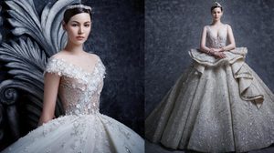 สวยหรูหราดุจดั่งเจ้าหญิง จูลี่ เดอะเฟส ในลุคเจ้าสาวบรอดเวย์