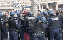 ประท้วงในกรุงปารีส