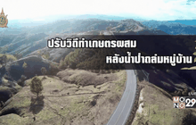ปรับวิถีทำเกษตรผสมหลังน้ำป่าถล่มหมู่บ้าน