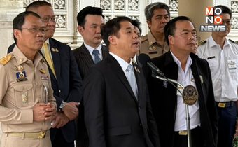 “สุริยะ” เผย หากพบผู้รับเหมาผิดจริงปมคานก่อสร้างถล่ม จะดำเนินมาตรการสูงสุด มั่นใจ หากสมุดพกตัดคะแนนเสร็จ ความปลอดภัยจะดีขึ้น