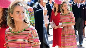 โคตรคูล เครสซิดา โบนาส แฟนเก่าเจ้าชายแฮร์รี่ สวมชุดม้งไทยเข้าร่วมพิธีเสกสมรส